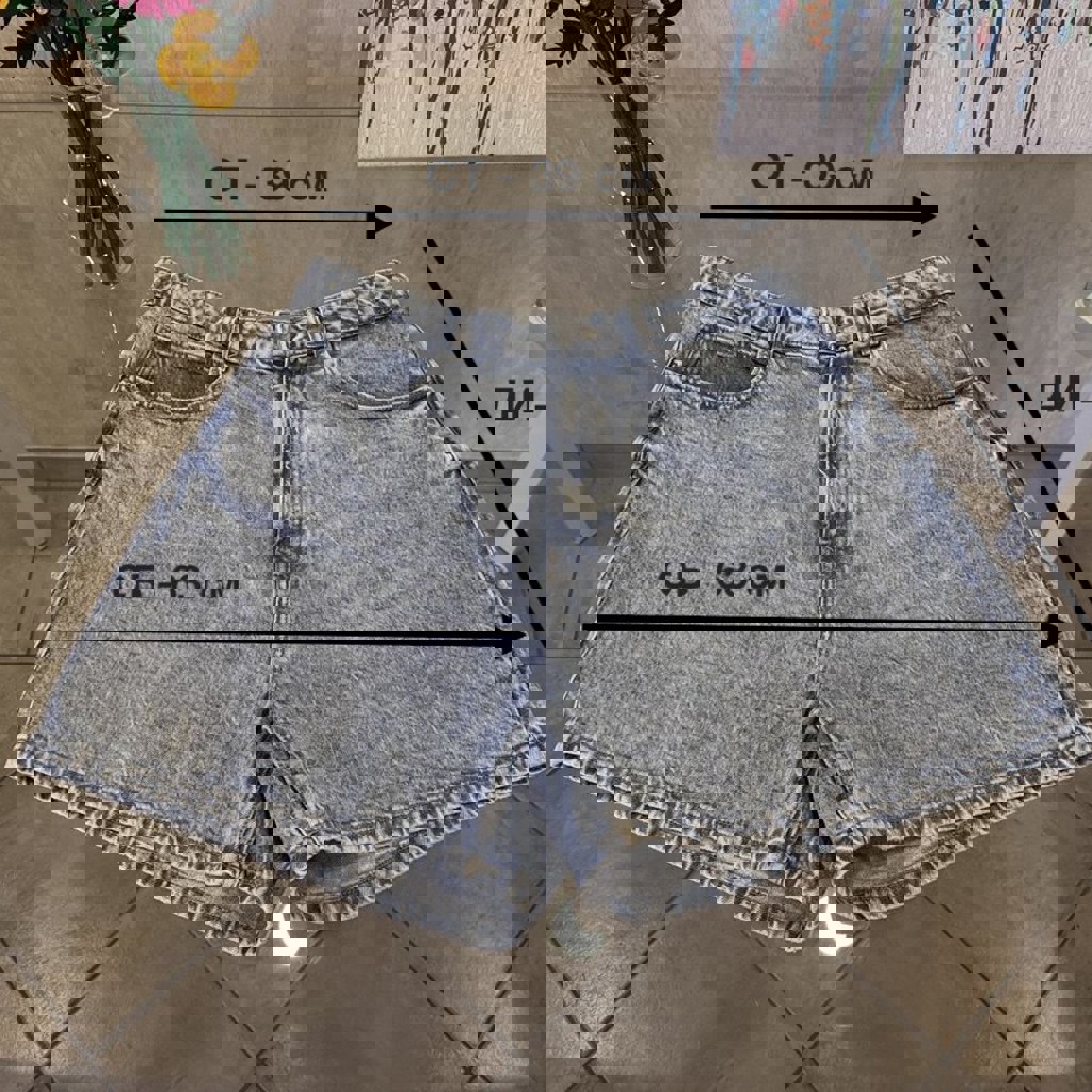 Джинсовые шорты ZARA