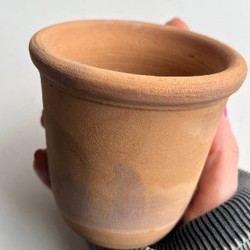 Горшок для цветов глиняный - фото 2
