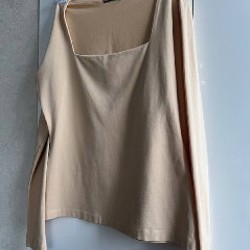 Лонгслив с квадратным вырезом - фото 2