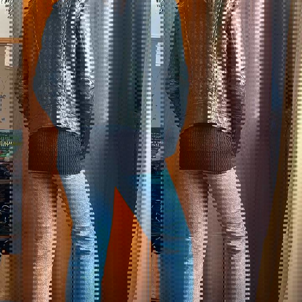 Кожаная куртка Alef (Косуха)