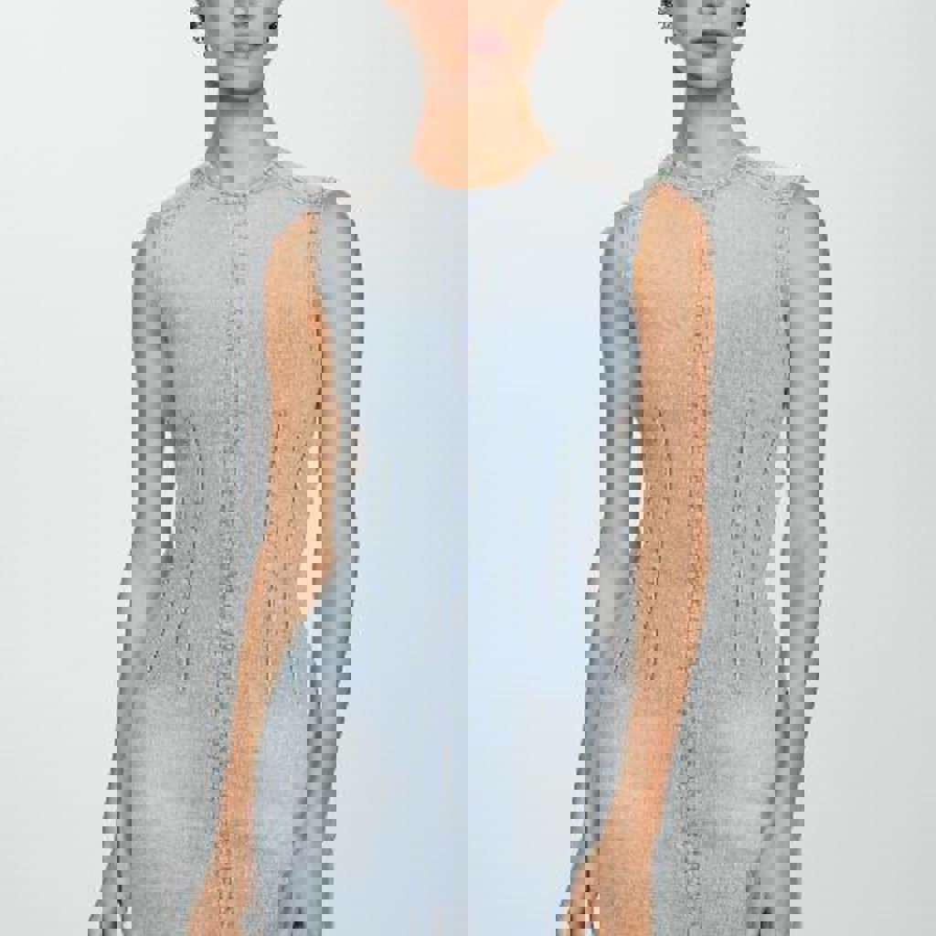 Джинсовое платье