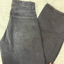 Джинсы черные - фото 4