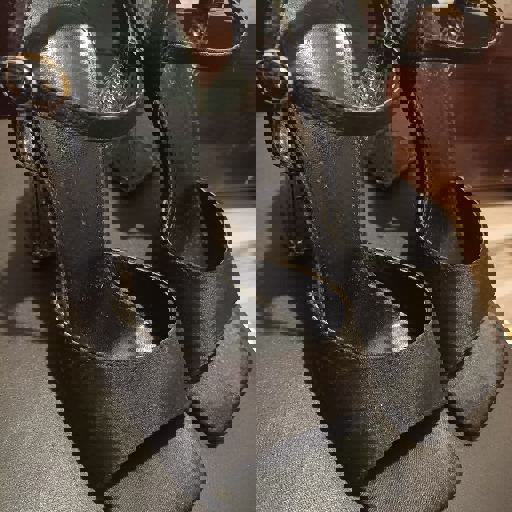 Черные каблуки