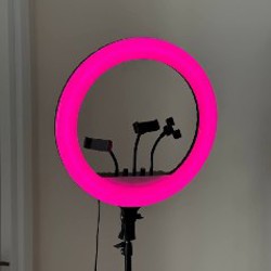 Кольцевая RGB лампа - фото 1