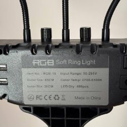 Кольцевая RGB лампа - фото 2