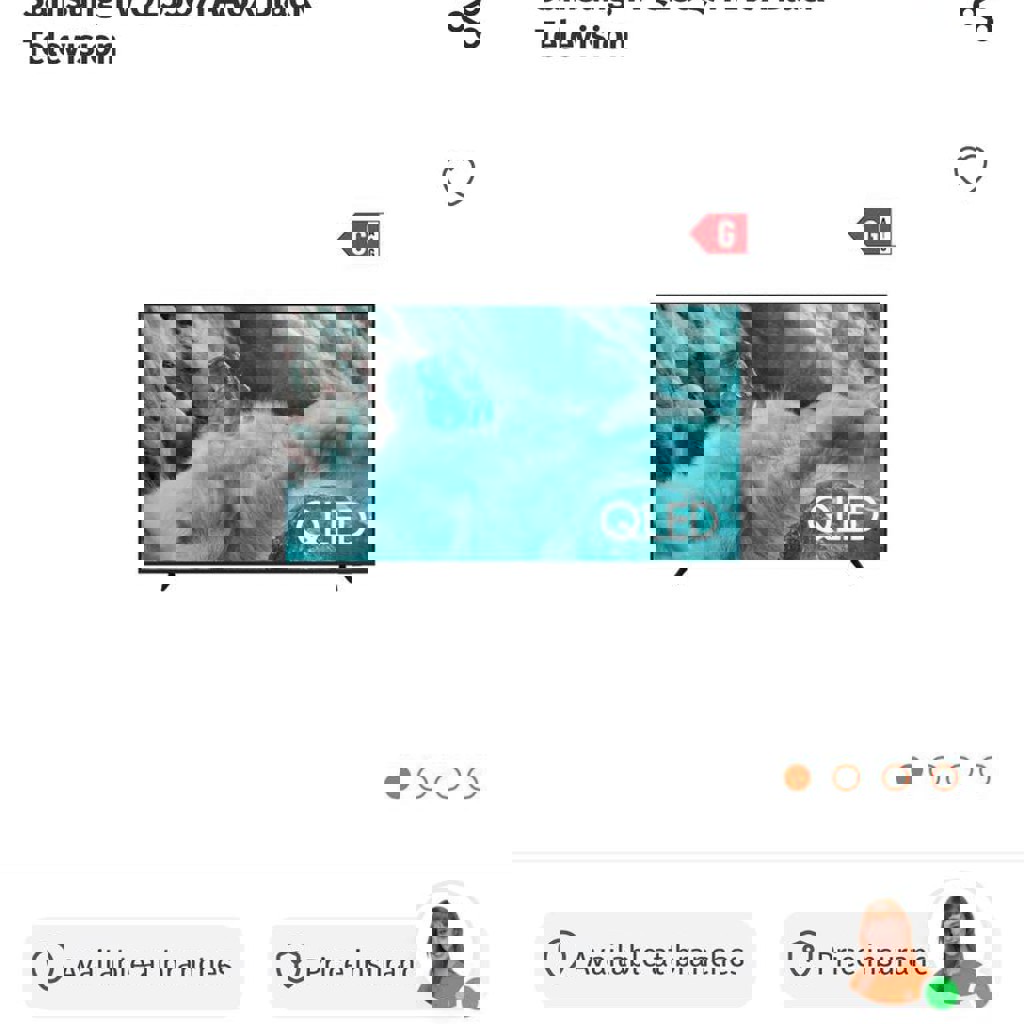 Телевизор Samsung QE55Q7FAAUX