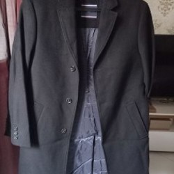 Полупальто (манто) шерстяное - фото 5