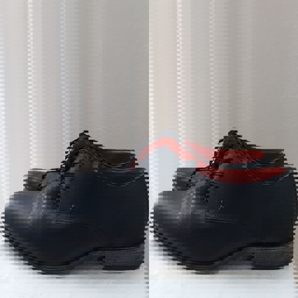 Туфли чёрные кожаные классика