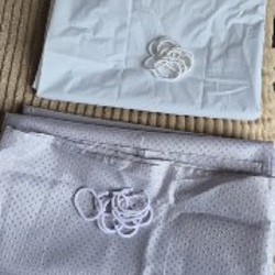 Шторка в ванную белая - фото 1