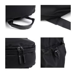 Чёрный рюкзак с USB-выводом - фото 2