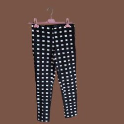 Коричневые кожаные брюки - фото 3