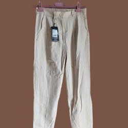 Коричневые кожаные брюки - фото 5