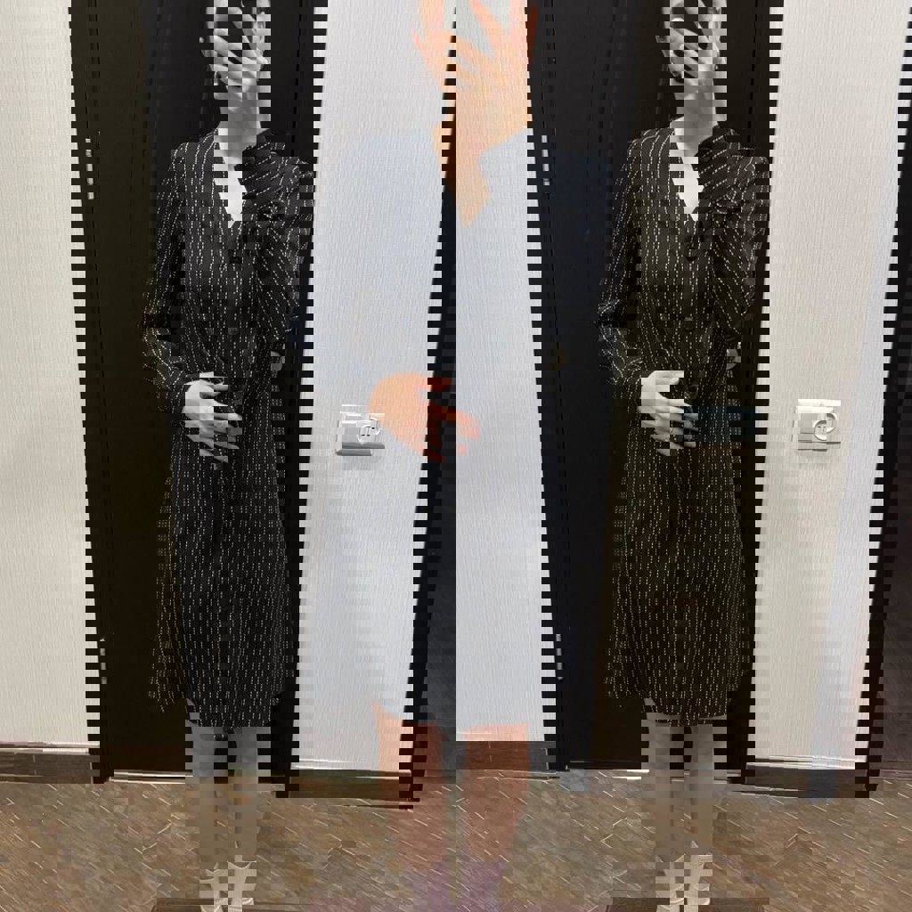 Чёрное платье Koton