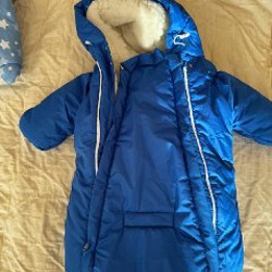 Синий детский костюм - фото 4