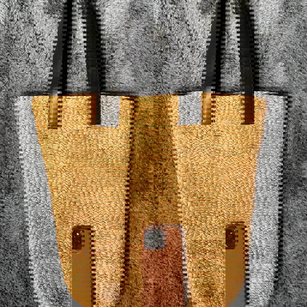 Плетенная сумка