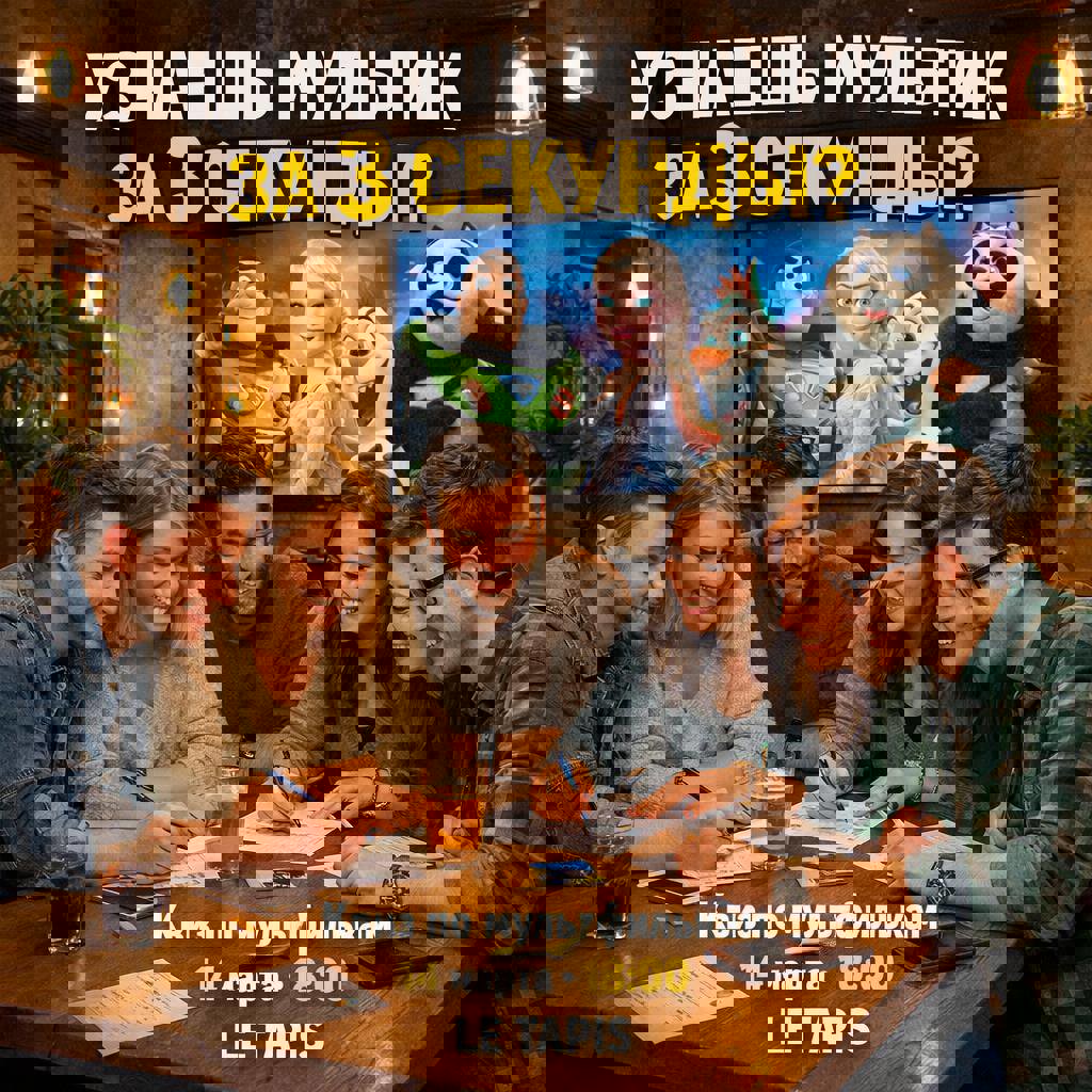 Квиз про мультфильмы