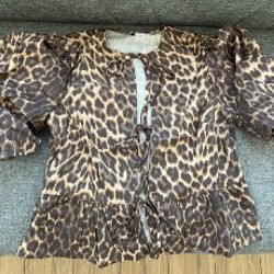 Черный атласный топ - фото 6