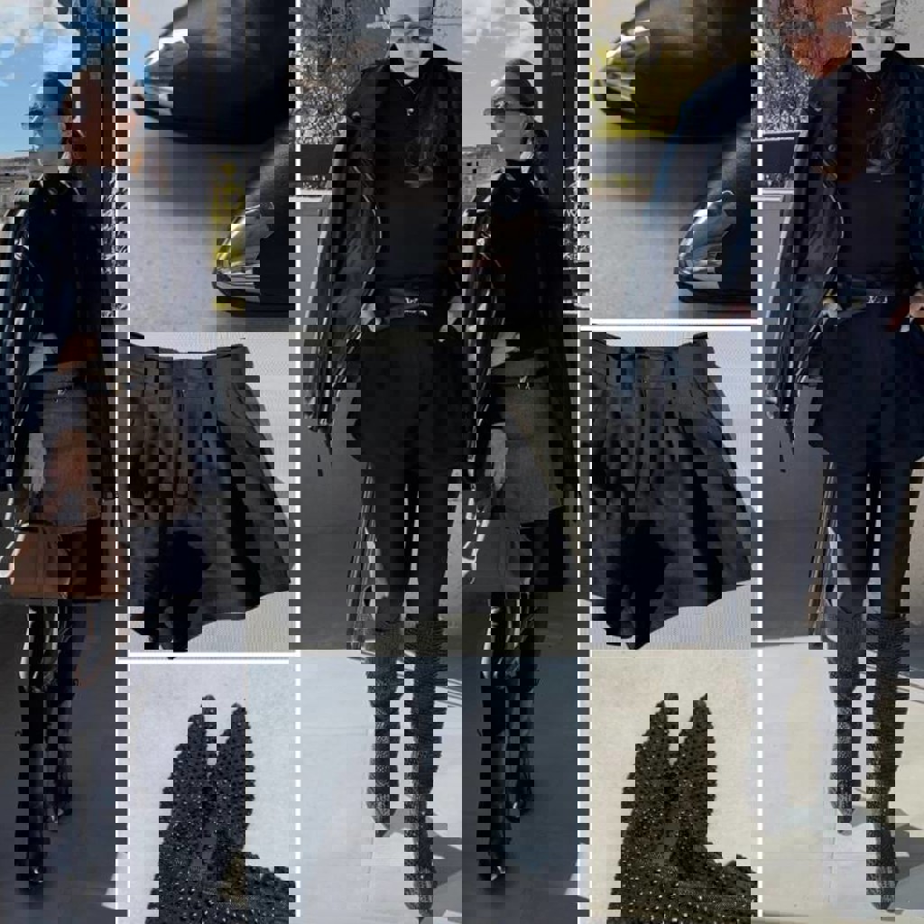 Сапоги со стразами