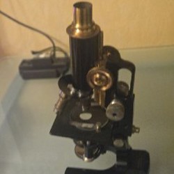 Старинный немецкий микроскоп Carl Zeiss - фото 2