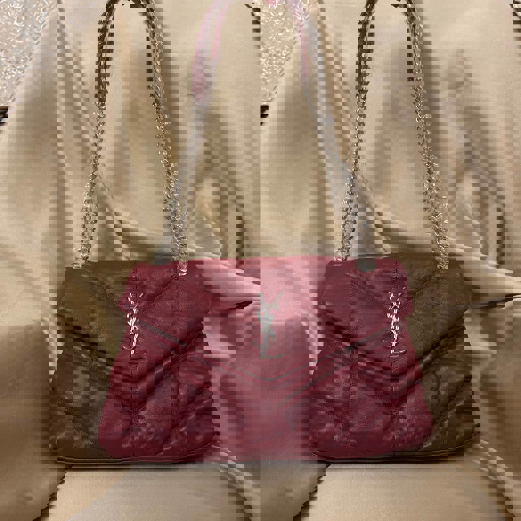 Кожаная сумка Yves Saint Laurent