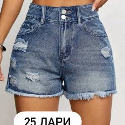 Джинсы серые - фото 2