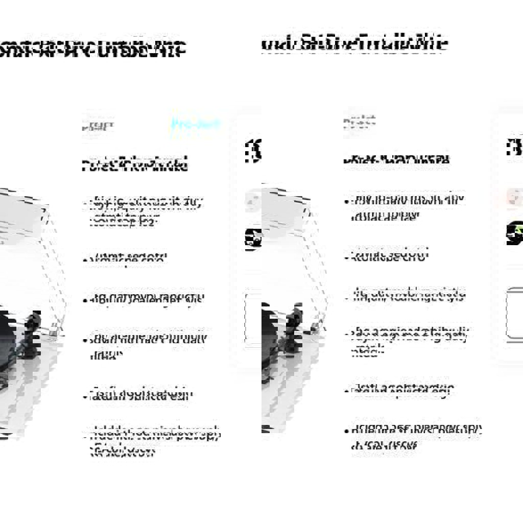 Виниловый проигрыватель Pro-Ject E1 Phono