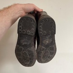 Кожаные армейские ботинки - фото 4