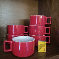 Цветные чашки - фото 1