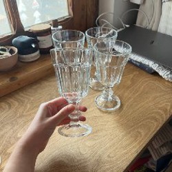 Бокалы ikea 4 штуки - фото 1