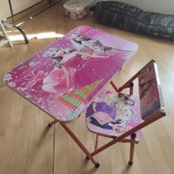 Стол и стул с Барби - фото 8