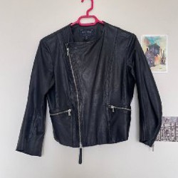 Кожаная куртка Armani Jeans - фото 5