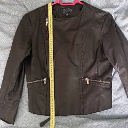 Кожаная куртка Armani Jeans - фото 6