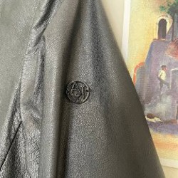 Кожаная куртка Armani Jeans - фото 10