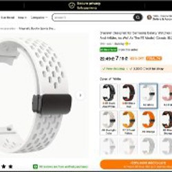 Ремешок для смарт-часов Samsung Galaxy - фото 2