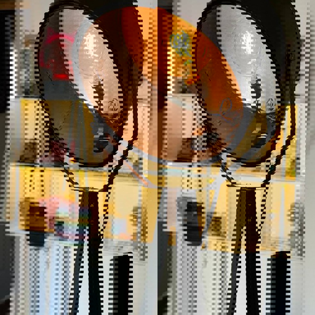 Светильник из уличного прожектора