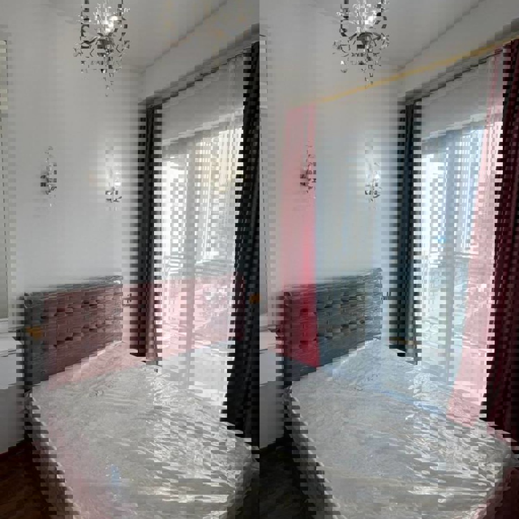 Кровать с матрасом