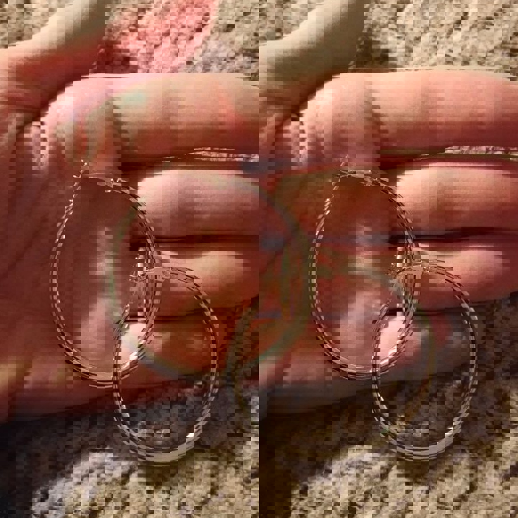 Серьги кольца