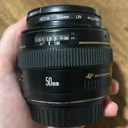 Объектив Canon EF 50mm F/1.4 usm - фото 2