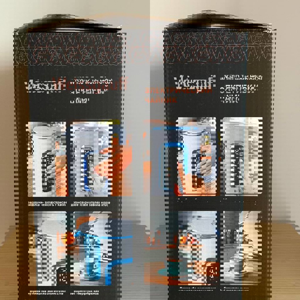 Электрический чайник Weissgauff WK 1500 DW Touch BodyCool