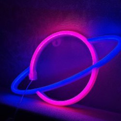 LED подсветка кошечки и Сатурна - фото 2