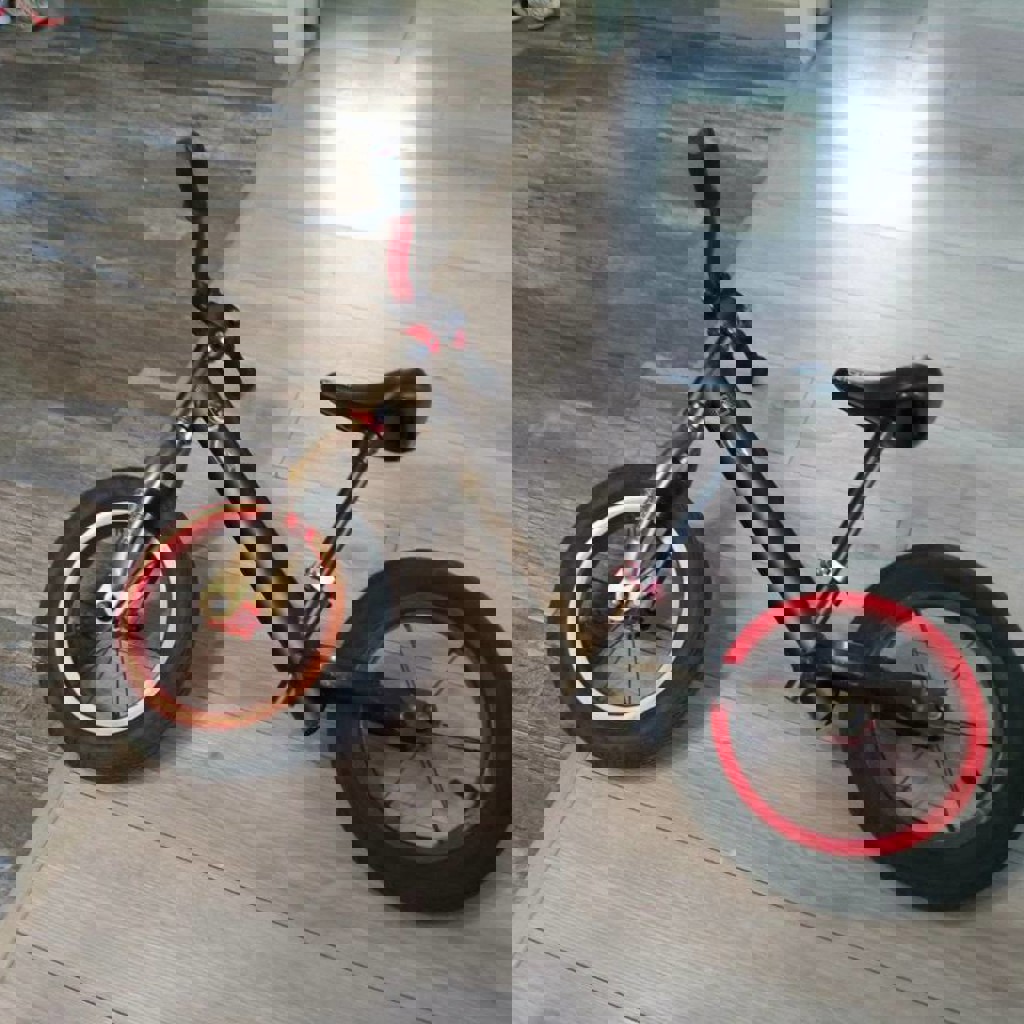 Беговел JETCAT 12 SPORT SL AIR PRO FIRE-BLACK