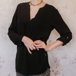 Чёрная рубашка - фото 4