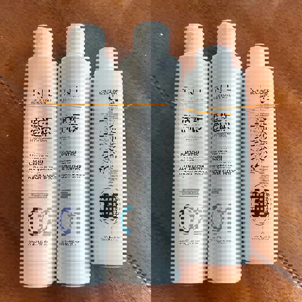 Кислотная смывка для волос