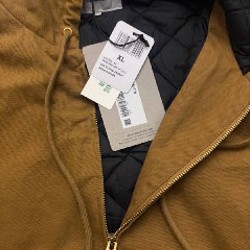 Куртка с капюшоном Carhartt Active Jacket J130 - фото 2