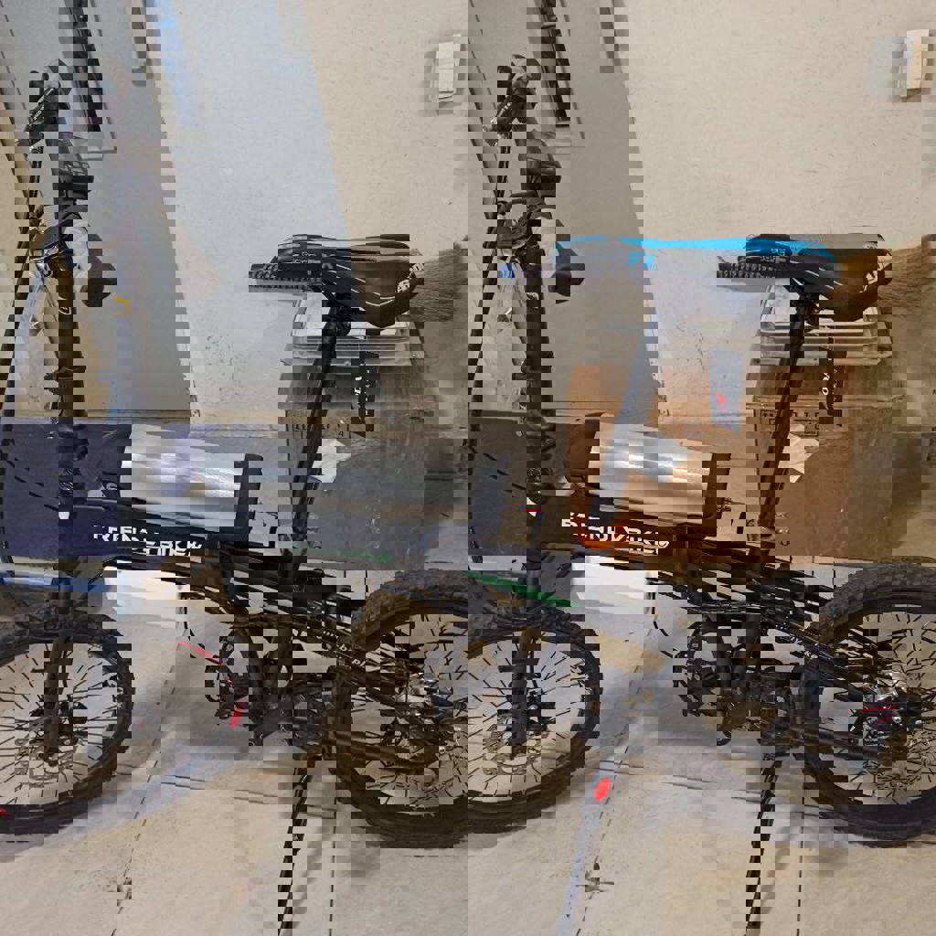 Складной электровелосипед friendly bike