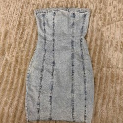 Джинсовое платье - фото 6