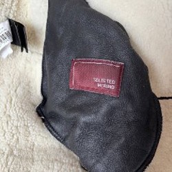 Кожаная куртка с мехом - фото 4