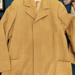 Винтажное кашемировое полупальто - фото 1