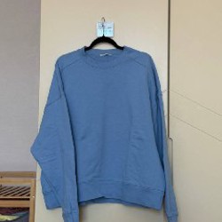 Свитшот голубой - фото 1