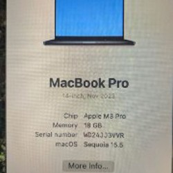Apple MacBook 14' (2023) space black - фото 4